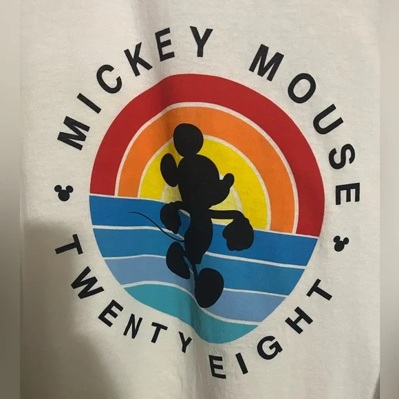 DISNEY X NEFF Classic Mickey Mouse Long Sleeve T Shirt Men's Size M *NWT* - Picture 3 of 5